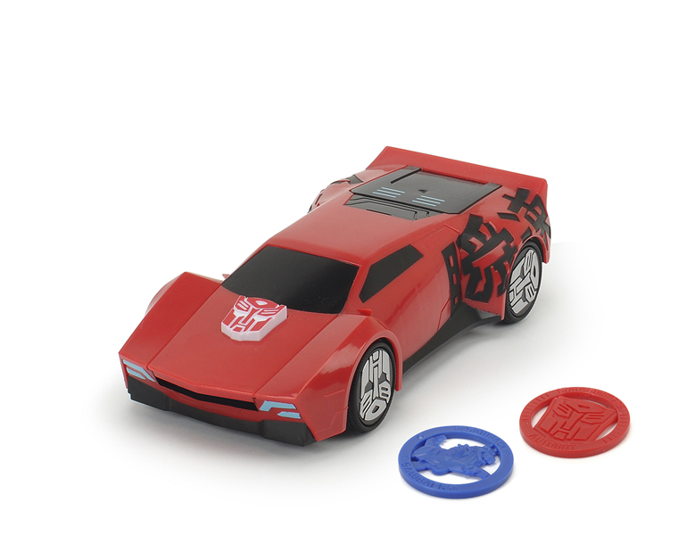 Боевая машинка Sideswipe из серии Трансформеры, со светом и звуком, 20 см.